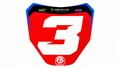 20 Pack: Mini Number Plate Stickers