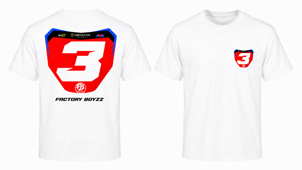 Custom Factory Number Plate Tee