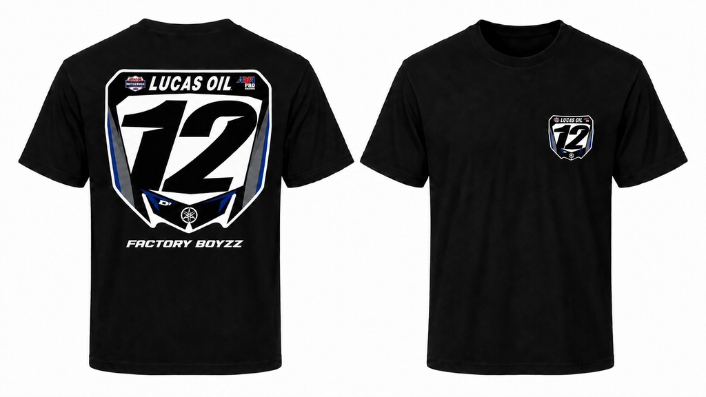 Custom Factory Number Plate Tee